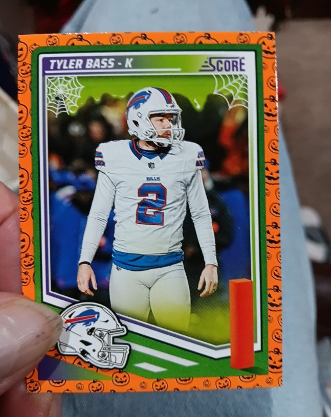 2025 Panini Score-A-Treat #66 Tyler Bass Buffalo Bills — front
