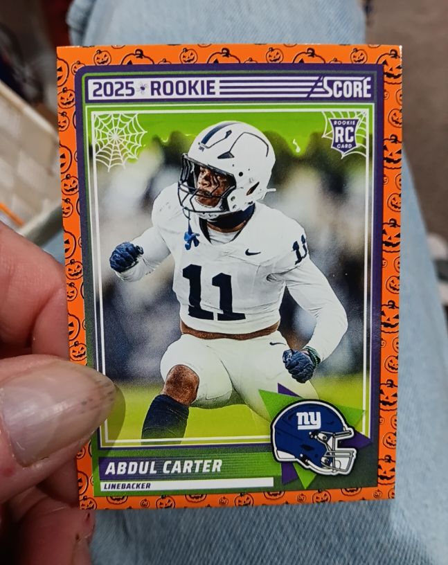 2025 Panini Score A Treat #16 Abdul Carter — front