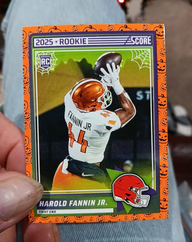 2025 Panini Score A Treat #4 Harold Fannin Jr. — front