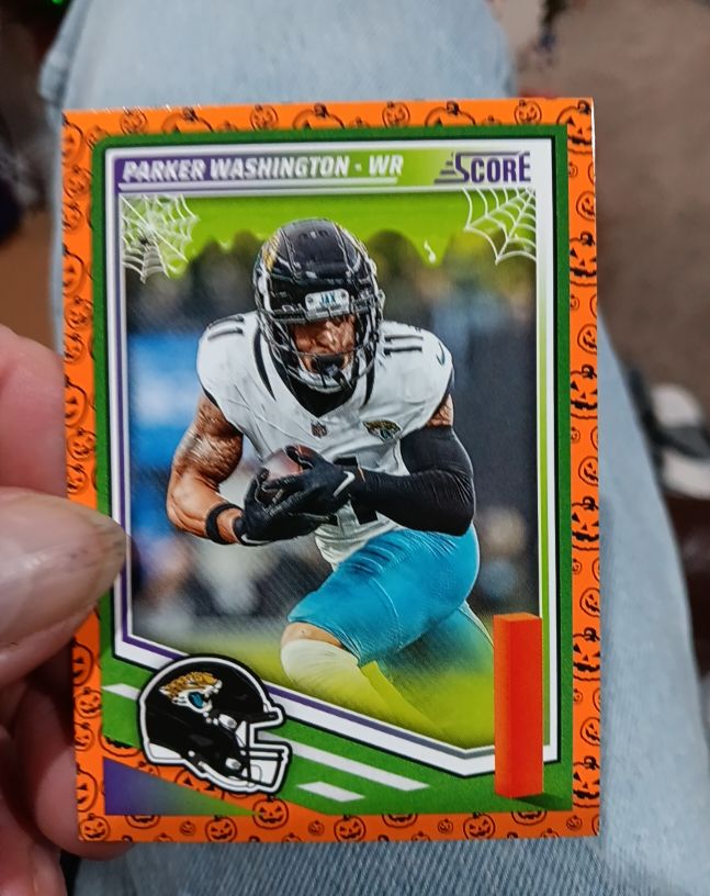 2025 Score A Treat Halloween #80 Parker Washington — front