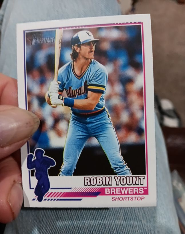 2025 Topps Heritage 1976 Redefined #76R-10 Robin Yount — front
