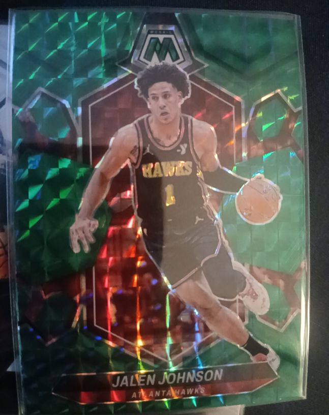 2023-24 Panini Mosaic #9 Jalen Johnson — front