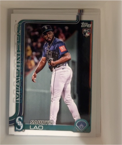 2025 Topps Update #US265 Sauryn Lao — front