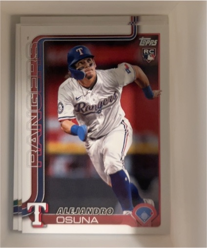 2025 Topps Update #US10 Alejandro Osuna — front