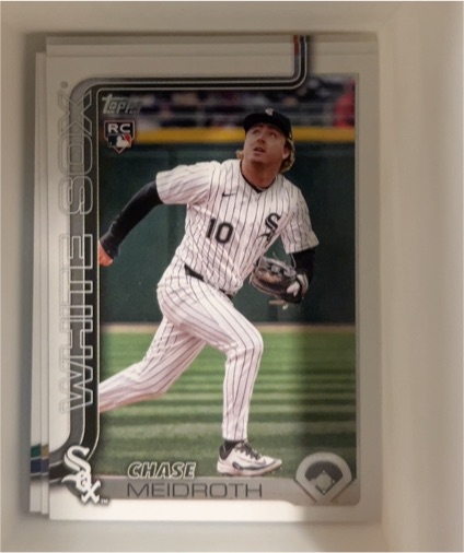 2025 Topps Update #US337 Chase Meidroth — front