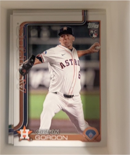 2025 Topps Update #US157 Colton Gordon — front