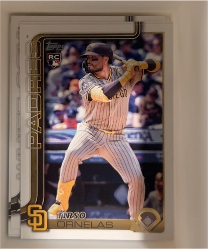 2025 Topps Update #US147 Tirso Ornelas — front