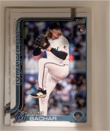 2025 Topps Update Series #US158 Lake Bachar — front