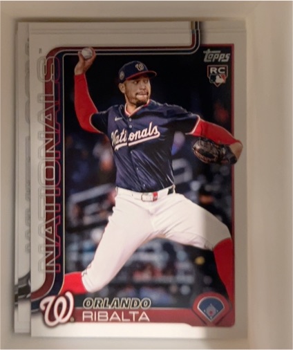 2025 Topps Update #US203 Orlando Ribalta — front