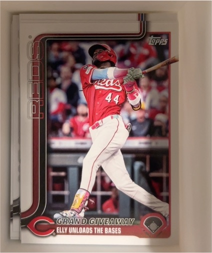 2025 Topps Update Grand Giveaway #US235 Elly De La Cruz — front