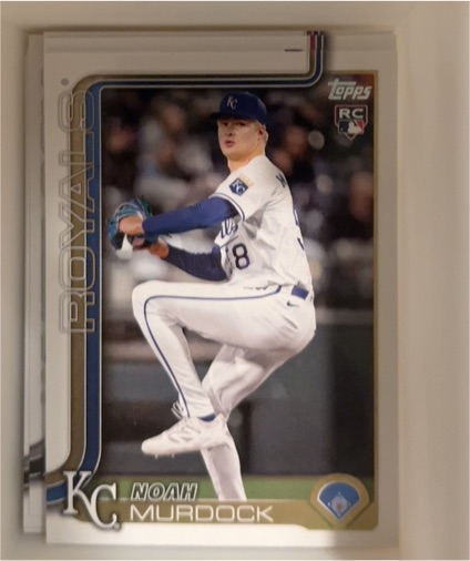 2025 Topps Update #US134 Noah Murdock — front