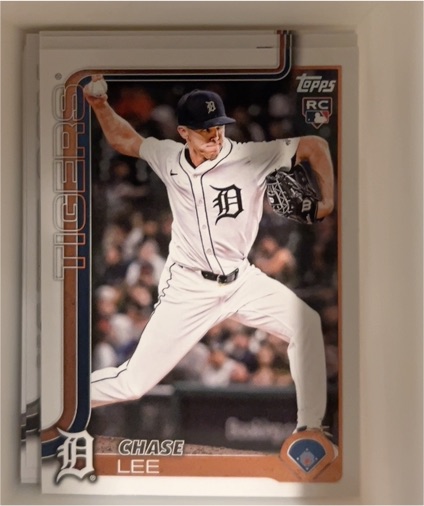 2025 Topps Update #US167 Chase Lee — front