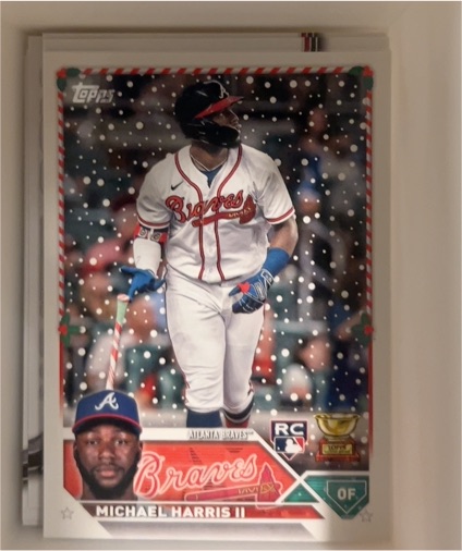 2023 Topps Holiday #H105 Michael Harris II — front