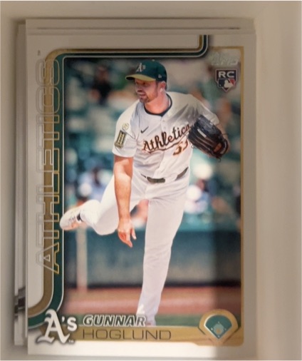 2025 Topps Update #US254 Gunnar Hoglund — front