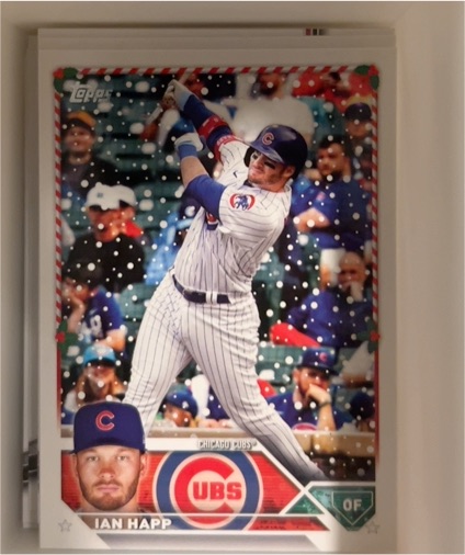 2023 Topps Holiday #H72 Ian Happ — front