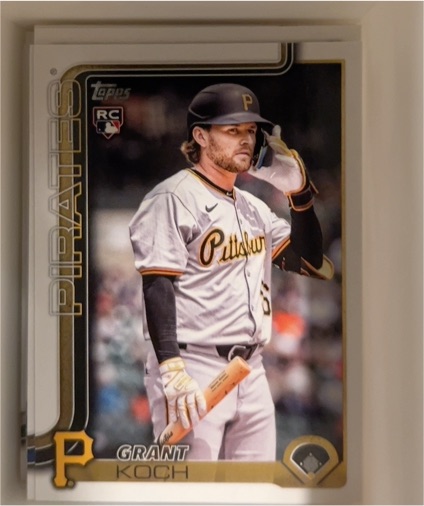 2025 Topps Update #US28 Grant Koch — front