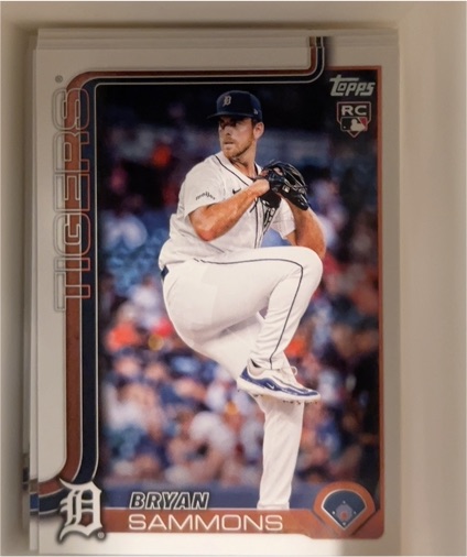 2025 Topps Update #US198 Bryan Sammons — front