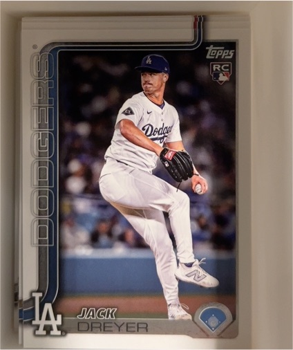 2025 Topps Update #US77 Jack Dreyer — front