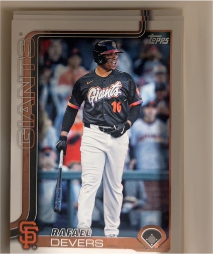 2025 Topps #16 Rafael Devers — front