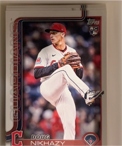 2025 Topps Update #US44 Doug Nikhazy — front