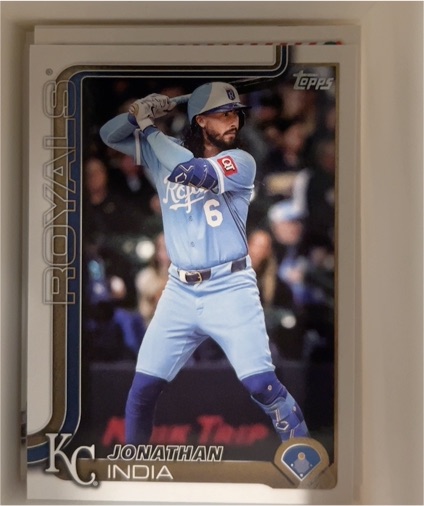 2025 Topps #6 Jonathan India — front