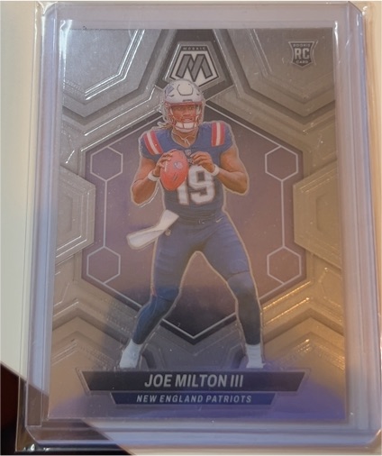 2024 Panini Mosaic #397 Joe Milton III — front