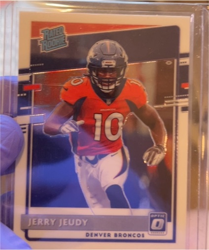2020 Donruss Optic Rated Rookie #10 Jerry Jeudy — front