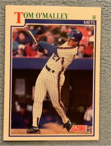 1991 Score #439 Tom O'Malley — front