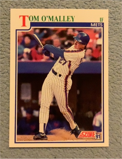 1991 Score #439 Tom O'Malley — front