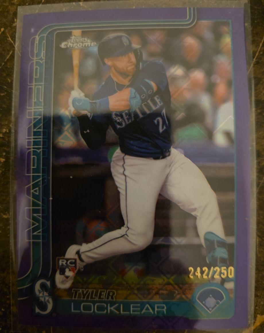 2025 Topps Chrome #41 Tyler Locklear — front
