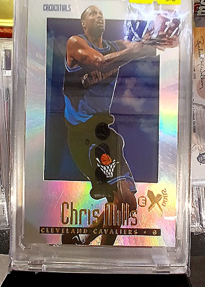1996-97 E-X2000 #13 Chris Mills — front