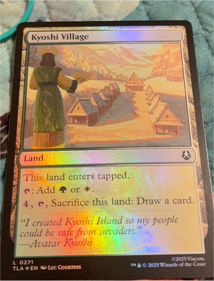 2025 Magic: The Gathering #271 Kyoshi Village — front
