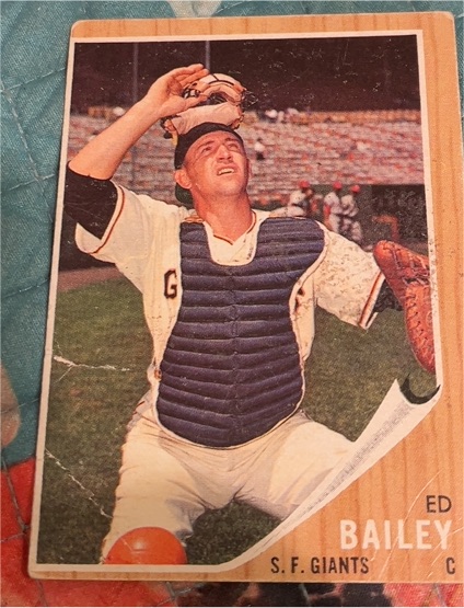 1962 Topps #459 Ed Bailey — front