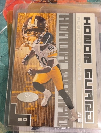 2001 Fleer Hot Prospects Honor Guard #80 Hines Ward — front