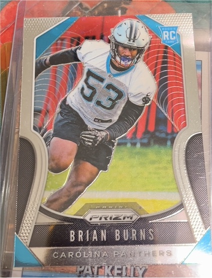 2019 Panini Prizm #318 Brian Burns — front
