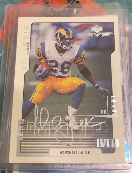 2000 Upper Deck MVP #138 Marshall Faulk — front