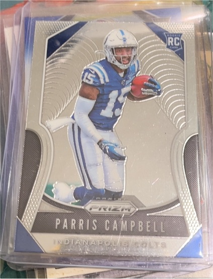 2019 Panini Prizm #347 Parris Campbell — front