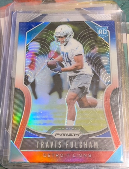 2019 Panini Prizm #359 Travis Fulgham — front