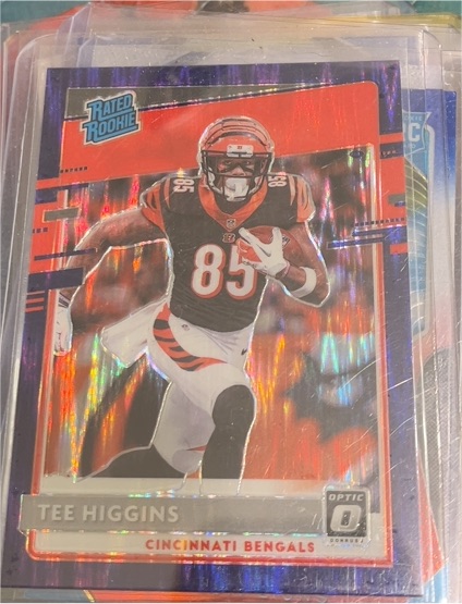 2020 Donruss Optic #160 Tee Higgins — front