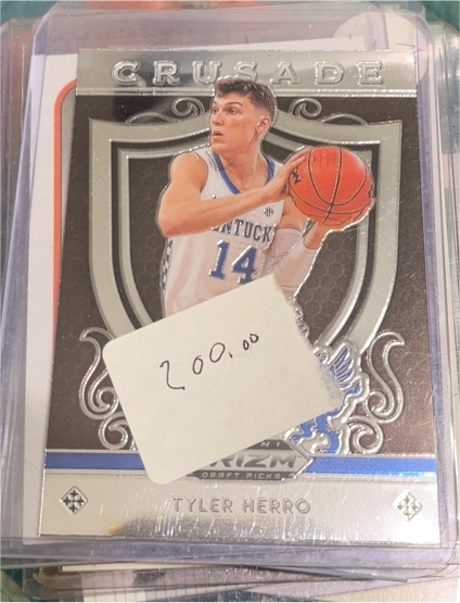 2019-20 Panini Prizm Draft Picks Crusade #Tyler Herro — front