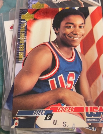1994 Upper Deck USA Basketball #68 Isiah Thomas — front
