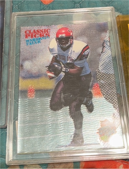 1994 Classic Picks #5 Marshall Faulk Rookie — front