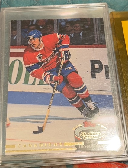 1992 Topps Stadium Club #326 Eric Desjardins — front