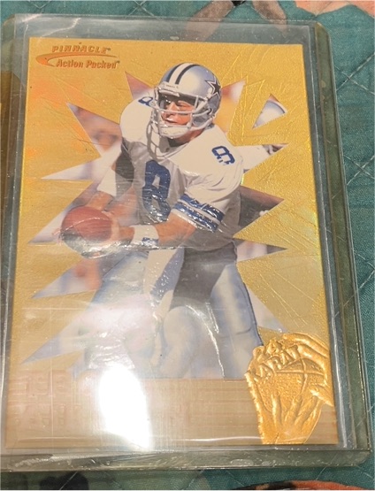 1995 Pinnacle Action Packed #9 Troy Aikman — front