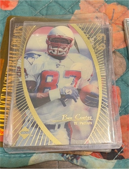 1997 Collector's Edge Extreme Finesse Ben Coates — front