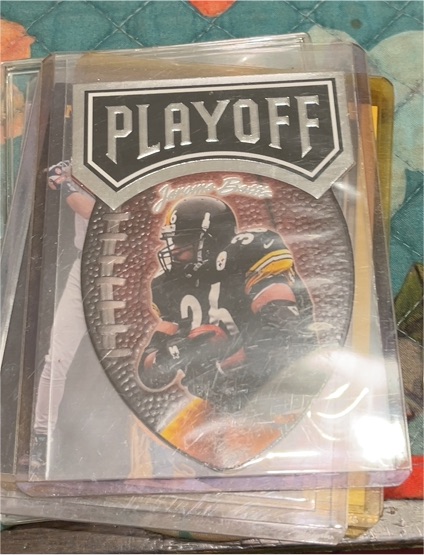 1998 Playoff Absolute Shields #6 Jerome Bettis — front