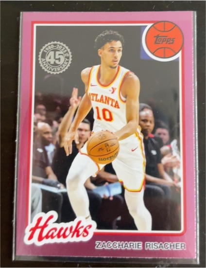 2025-26 Topps #80BK-24 Zaccharie Risacher — front