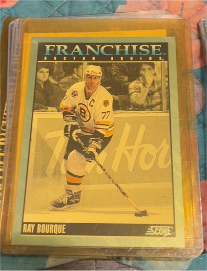 1992-93 Score Canadian #419 Ray Bourque — front