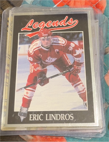 1991 Legends #38 Eric Lindros — front