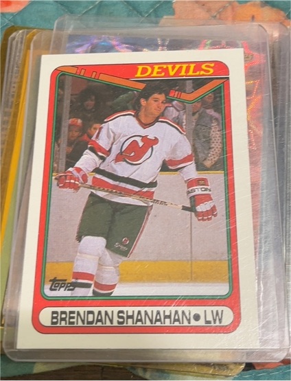 1990-91 Topps #259 Brendan Shanahan — front